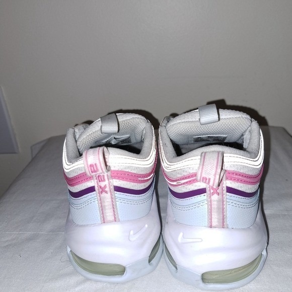Nike White and Pink Chunky Sneakers Size 3Y Used Review ALL pics - Picture 4 of 10